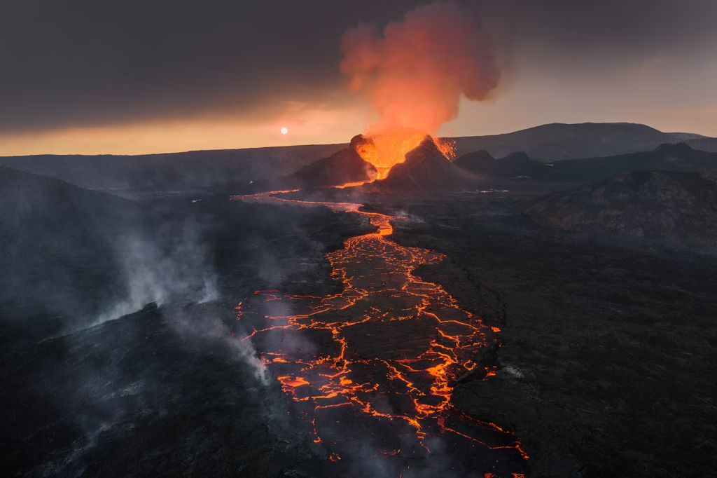 Reykjanes Peninsula volcano